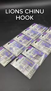 LIONS CHINU HOOK SHARP POINT SC1301 High Carbon FISHING HOOK Mata Kail Pancing Matakail Mancing Outdoor Sports Fishing