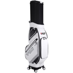 PGM GOLF | Hard Shell Waterproof Extendable Rolling Golf Bag