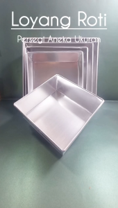 PROMO HARGA CETAKAN LOYANG KUE LAPIS BOLU MOTIF KOTAK SEGI