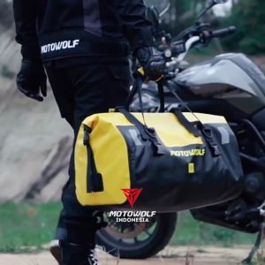 Motowolf Travel Bag: Tas Touring Motor & Tas Duffle Motor Waterproof