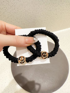 ริบบิ้นผมลายเสือดาวสุดเก๋ ยางยืดผมทรงหัวใจสีสันสดใส ไม่ทำลายผม ริบบิ้นผมแฟชั่นสำหรับผู้หญิง