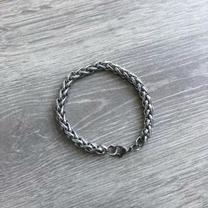 Red Wine Street Trend Brand Mens T-shirt 320g Heavyweight Short Sleeve American High Street Retro Summer Seven-Half Sleeve