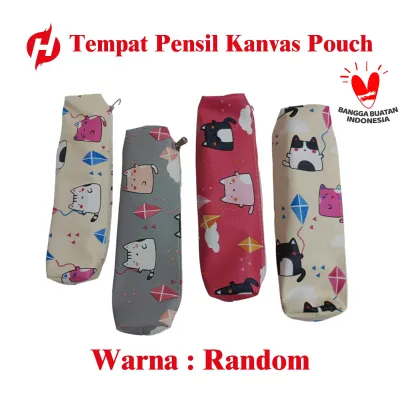 Tempat Pensil Kanvas Pouch Termurah Viral---213