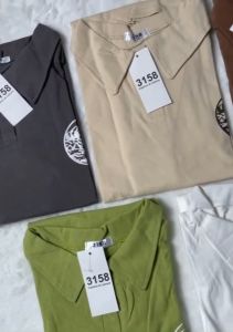 Áo thun nữ from rộng tay lỡ cổ bẻ chất liệu cotton loại 1 co dãn thoáng mát thấm hút tốt