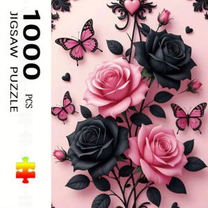 500 Pieces Jigsaw Puzzle Butterfly Animal Jigsaw Puzzle Educational Toy for Kids Children s Games Christmas Gift