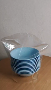 ฟิล์มหดชามยกแพ็ค ขนาด 13½” x 13" กันฝุ่น ใช้งานง่าย แพ็ค 90ชิ้น