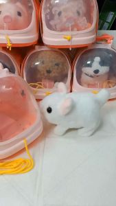 [HÀNG CÓ SẴN] Đồ chơi chăm sóc thú cưng lồng thú cưng thỏ mèo chó biết đi kèm phụ kiện-Quà tặng sinh nhật trung thu cho bé