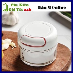Máy Xay Tỏi Ớt Mini Cầm Tay Nhỏ Gọn - Dụng Cụ Xay Tỏi Ớt  Gia Vị Rút Dây Tiện Lợi Thông Minh Hiện Đại Bền Bỉ Chắc Chắn Hữu ích Nhỏ Gọn Dễ Dàng Sử Dụng