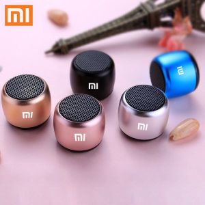 ♥100% sản phẩm gốc + Miễn phí vận chuyển♥Xiaomi M1 xách tay loa nghe nhạc Bluetooth âm thanh vòm stereo USB mini Loa siêu trầm dùng ngoài trời loa đầu phát âm thanh loa microphone