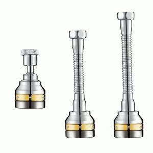 Faucet Extension Flexible Tap Spray Head Note Widely Applicable Bendable Easy Installation Flexible Tap Spray Head Attachment