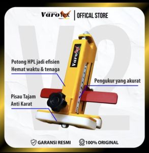 VAROTEX GEN 2 Alat Potong HPL Dua Pengukur Edging Stoper Alat Perbaikan Rumah Perkakas Tangan Suku Cadang Aksesori