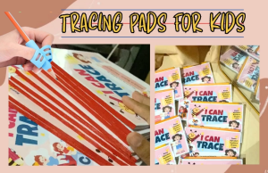 Tracing Pads for Kids | 30 pages (Machine Cut) More Pad more Feebies