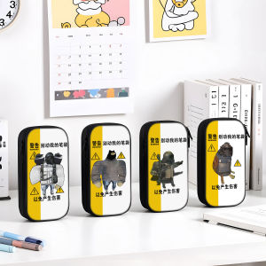 Hộp Đựng Bút Chì Trốn Thoát Ngầm Đi Tàu Điện Ngầm Hộp Đựng Đồ Dùng Học Tập Cho Bé Trai Cấp Tiểu Học Và Trung Học Hộp Đựng Bút Chì Bằng Vải Canvas