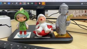 [ Clearance Stock ] 5cm x 5cm Acrylic Plate Figures Blink Box Display Stand