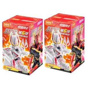 [9PCS SEALED][12cm] BLOCKEES Masked Kamen Rider GEATS XI MARK MK9 NAGO BUILD KUUGA GAVV Building Blocks Movable Toys