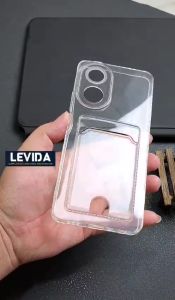 Oppo A58 4G Case Slot Kartu / Card Case Bening