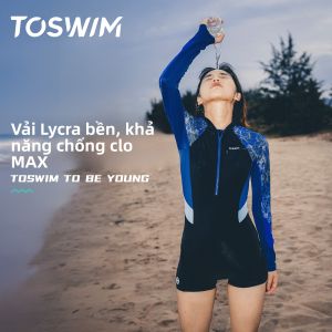 toswim | Bộ Đồ Bơi Dài Tay Giúp Gầy Dành Cho Khu Nghỉ Dưỡng Biển