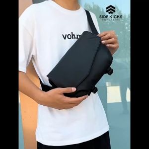 SIDE KICKS Crossbody Sling Shoulder Bag Mens Waterproof Casual Travel Work Beg Sandang Silang Lelaki Kalis Air 男士斜挎包