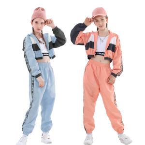 LOlanta Girls 3Pcs Hip Hop Dance Clothing Set: A Quick-Drying Solution for 4-14 Year Olds