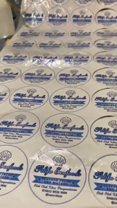 stiker custom gratis dsain ukuran A3 full color Super Digital Printing