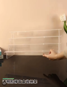 ~SG Stock~ Blind Box Display Rack Makeup Rack Makeup Holder Makeup Shelf Desktop Shelf Desktop Rack Cosmetics Rack Cosmetics Shelf Cosmetic Holder Perfume Holder Perfume Rack Perfume Stand Skincare Rack Toy Displays Rack Toy Storage Mini Figures Rack