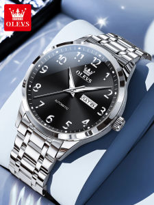 OLEVS | Mens Mechanical Steel Band Waterproof Watch