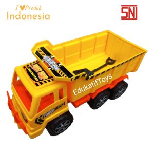 Mainan Dump Truck Ukuran 18 x 15 x 11 cm