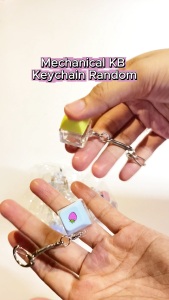 4 keys Keychain Keyboard Mechanical De-stressingt for gift fashion