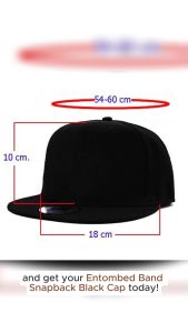 ENTOMBED BAND SNAPBACK ADJUSTABLE CAP