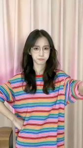 [ส่งของที่กรุงเทพ]เสื้อยืดผู้หญิง คอกลม แขนสั้น แฟชั่น ฤดูร้อน ทรงหลวม และอเนกประสงค์ พิมพ์ลาย อินเทรนด์ และบาง เสื้อยืดผู้หญิง Clothing Women Tshirt [307]