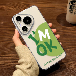 Creative Cartoon Phone Case for Huawei Pura80/70 P60Art Transparent Ultra Durable Soft Shell for P50e Pro+ New Models for Men And Women