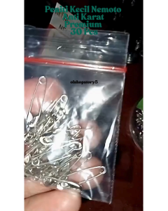 Peniti Kecil Nemoto Anti Karat Premium 30 Pcs