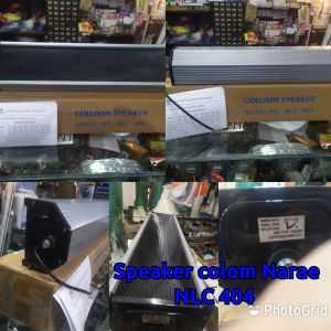 speaker colom mesjid-mesjid musholla lapangan ruang meeting merk Narae NLC 404 ada metching impendance isi didalamnya 4 speaker bisa 40 Watt dan 20 Watt suara jernih mengema harga sesuai kualitas Awet garansi