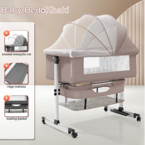 Baby Bassinet Bed Multifunctional Mobile Crib 0 - 3 Year Old Baby Rocker