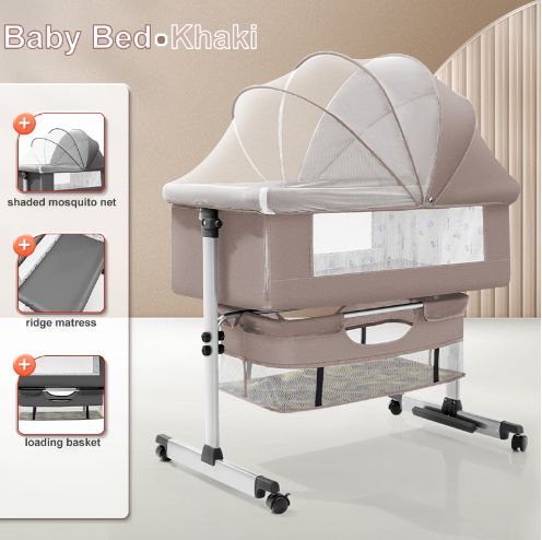 Baby Bassinet Bed Multifunctional Mobile Crib Year Old Baby Rocker  Lazada PH