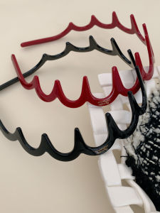 Fashionable Resin Hairband Womens High Hairline Face Washing Special Use Hair Accessories Simple Stylish Hair Clips