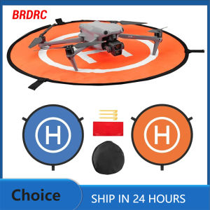 BRDRC Landing Pads For DJI Mini 4K/Avata 2/Air 3/Mavic 3/Mini 4 Pro/FIMI X8 Mini V3 Drone 40/55/75 CM Foldable Landing Platfrom