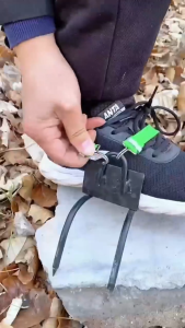 อุปกรณ์ปีนต้นไม้ Tree Climbing ที่ปีนต้นไม้ อุปกรณ์ปีนต้นไม้ ที่ปีนต้นไม้ เครื่องมือปีนต้นไม้เสาเหล็กคาร์บอนแหลมรองเท้าสำหรับการสังเกต เก็บผลไม้