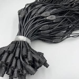 [NC]DC 5521 To 4Pin PWM 4 Pin 2 Way Computer PC Router Fan Power Adapter Cable 12V[NC]