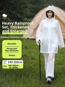 RAINCATO | Outdoor Hiking Rain Suit Portable and Thick
