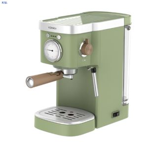 Electric Italian Espresso Coffee Machine Maker Capsule with Foaming Milk Frother Coffee Powder Dual Purpose