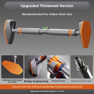 MIKING | Indoor Home Pull Up Bar for Children and Families Easy Installation