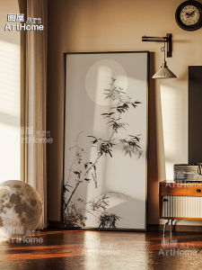 French Vintage Restaurant Wall Art New Chinese Style Living Room Sofa Background Decorative Painting Corridor Passage