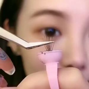 3D Eyelashes Thick Grafted Eyelashes Extension Set Makeup Kit Single Cluster Eyelashes Soft Eyelash Set Tool
