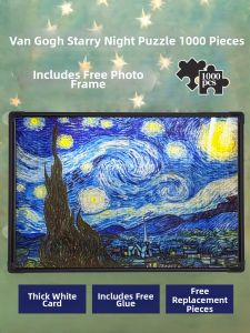 duz | High-end Adult Healing Starry Night Puzzle 1000 Pieces