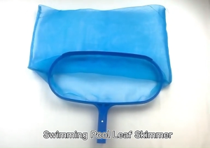 Pool Spa Leaf Skimmer Rake Net with Deep Pocket for Removing Leaves & Debris for Swimming Pool