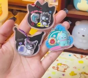 Sanrio | New In Stock Kt Cat Mini Packaging Doll Blind Box Cute Bead Chain Bag Pendant For Holiday Surprise Gifts To Friends Souvenir