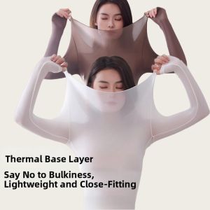 Ultra Thin Slimming Thermal Underwear Female Invisible