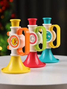 Kèn TRUMPET Tập Cơ Miệng Cho Bé -  Giúp Bé Chậm Nói Luyện Thở Tăng Dung Tích Phổi