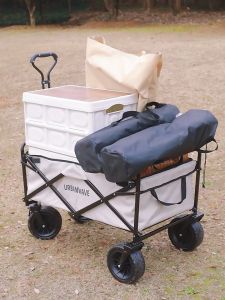 200kg Outdoor Trolley Camping Trolley Outdoor Foldable Wagon Trolley Camping Wagon Tool truck portable Shopping Trolley